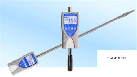 misuratore di umidità per cippato|Misuratore di umidità con sonda per cippato – BLL Humimeter.